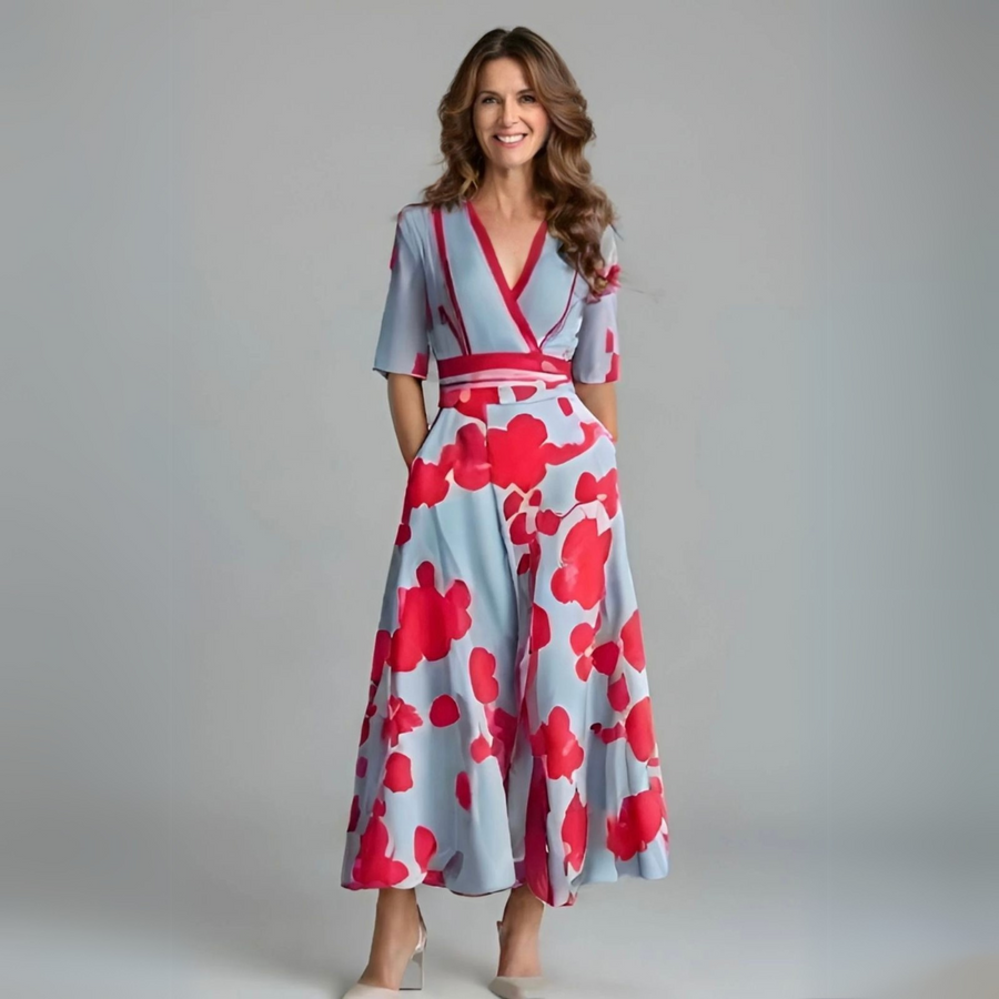 Florita | Floral Wrap Dress