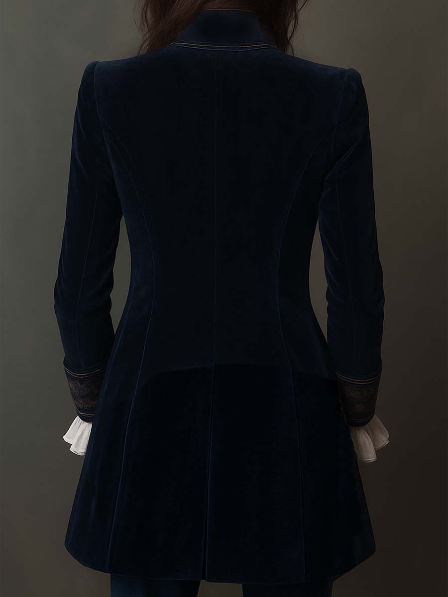 Romy | Vintage Embroidered Longline Jacket