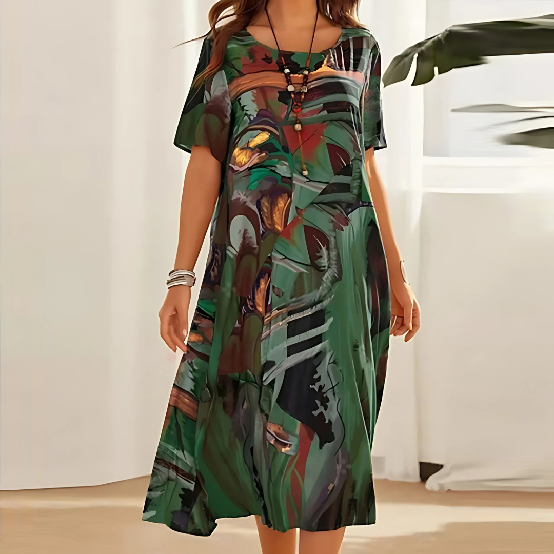 Colora | Elegant Floral Dress