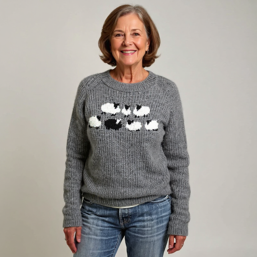Amanda | Vintage Icelandic Knit Sweater