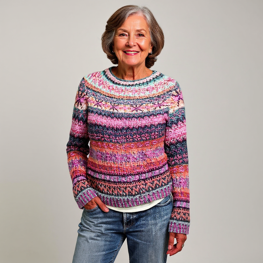 Amy | Vintage Icelandic Knit Pullover