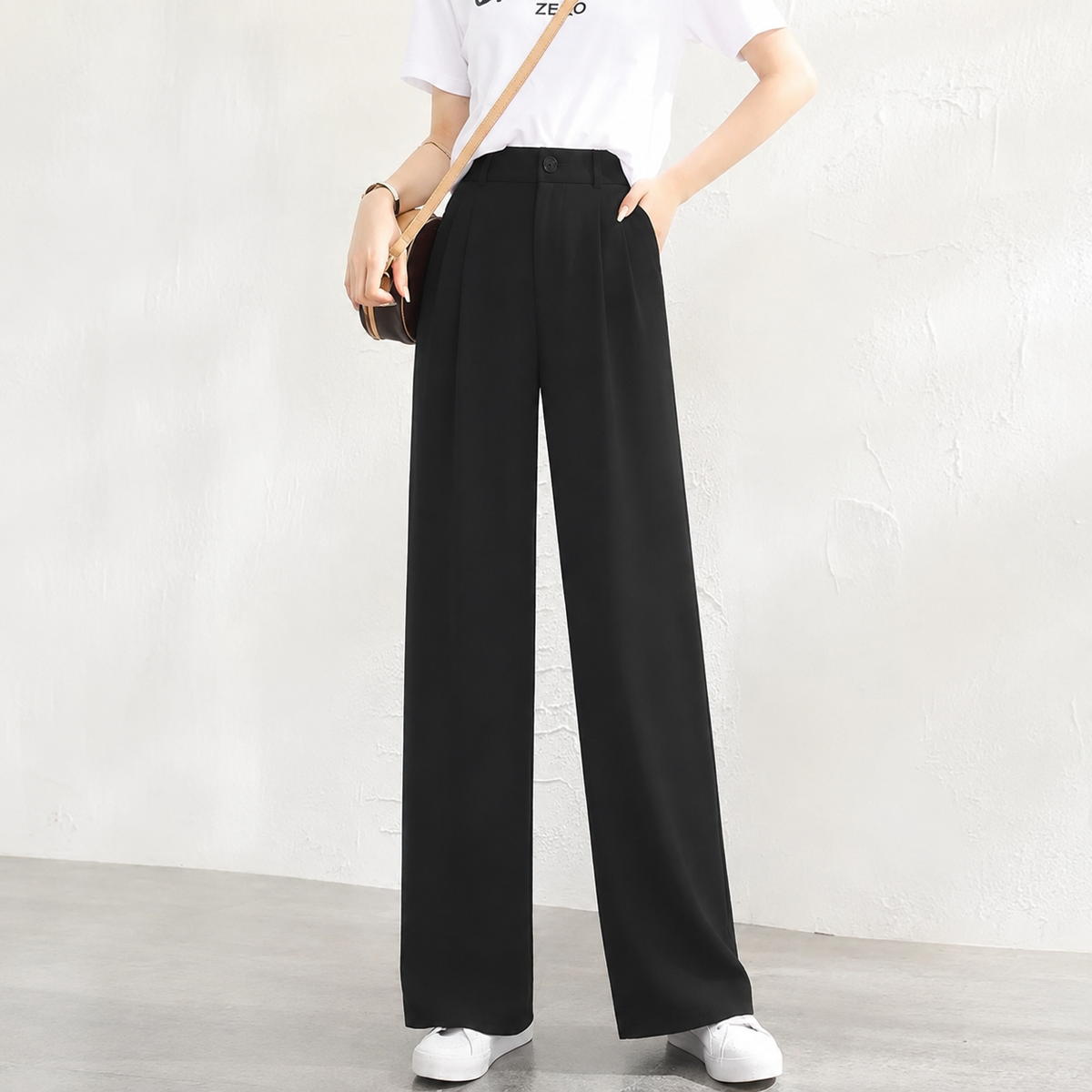 Odessa | Women's High Waisted Wide Leg Pants