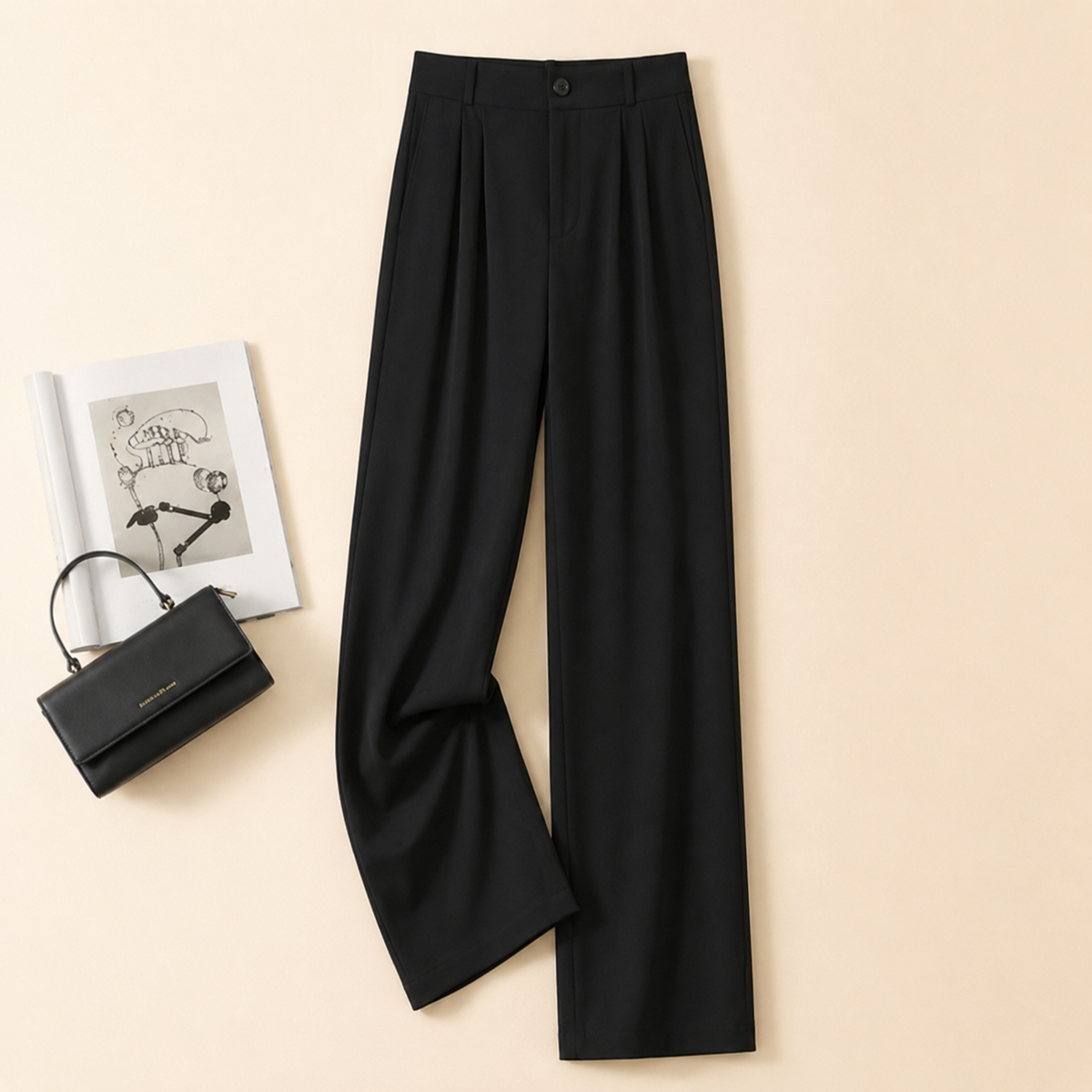 Odessa | Women's High Waisted Wide Leg Pants