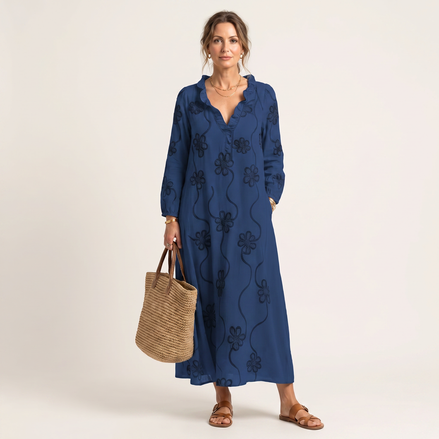 Sienna | Floral tummy-concealing dress