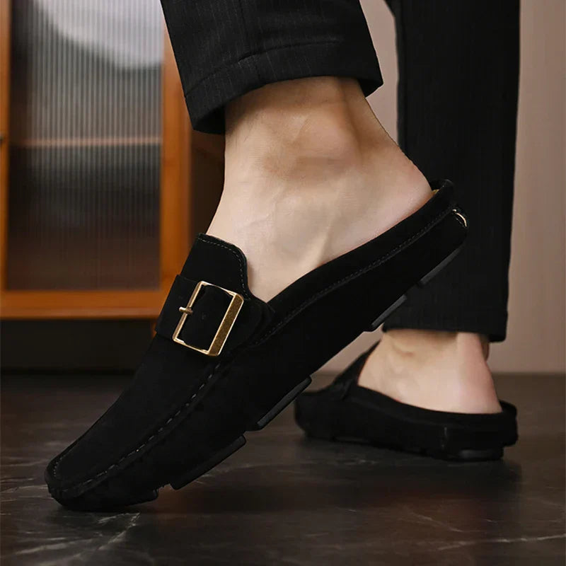 Zayden Suede Mules