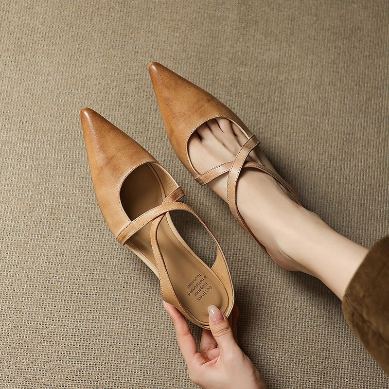 Aluna | Genuine Leather Orthopedic Mary Janes