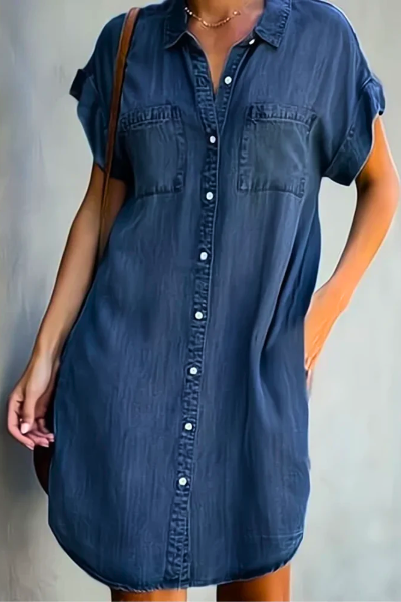 Francesca | Women's Denim Dress Casual