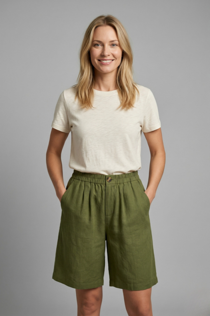 Juniper | Women's Elastic Waist Relaxed Fit Shorts
