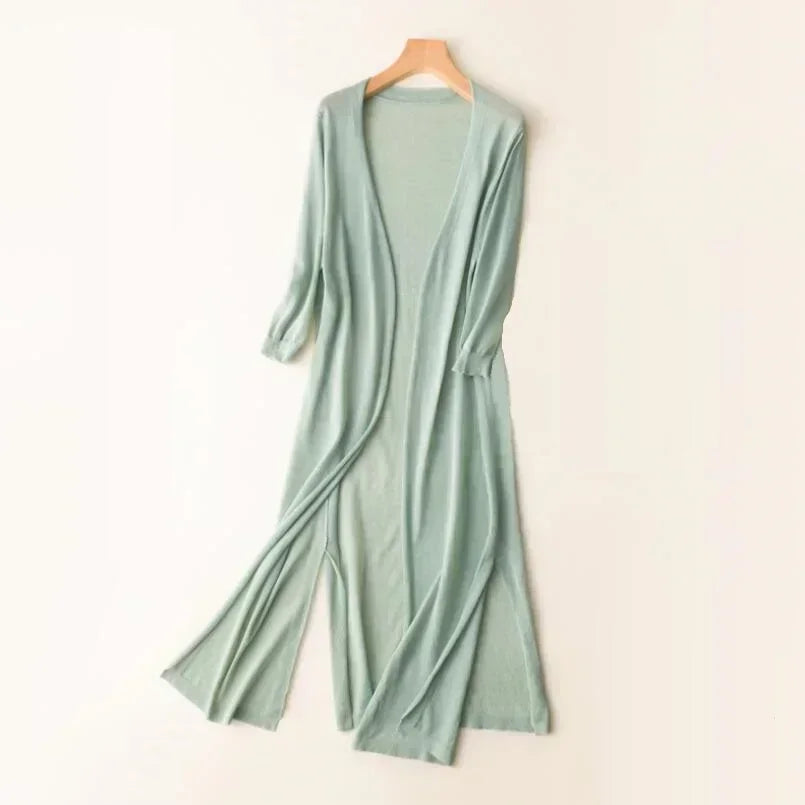 Miriam | Women's Open Front Long Sleeve Cardigan