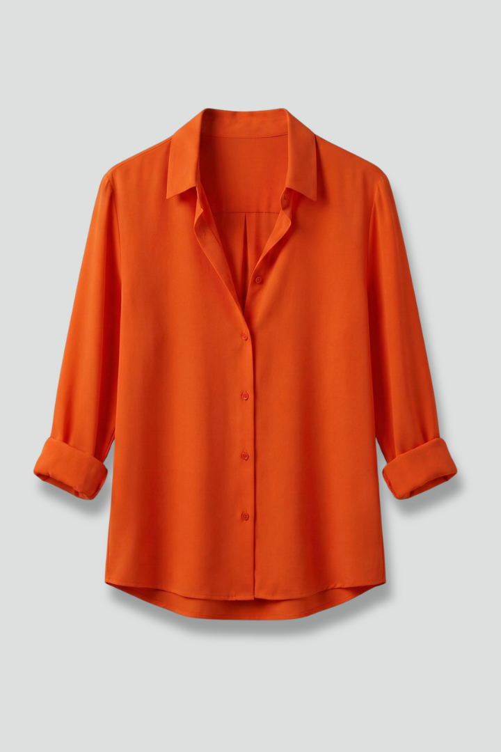 Raven | Women's Long Sleeve Button Down Collared Blouse